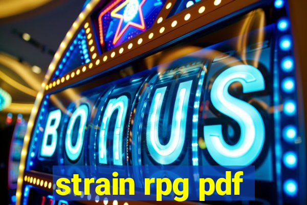 strain rpg pdf